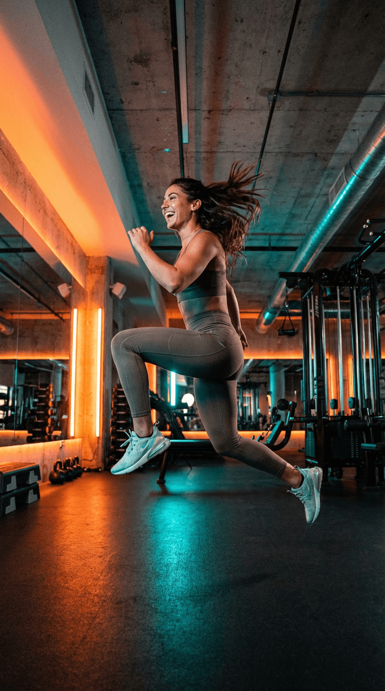 Утренняя HIIT тренировка 10 мин